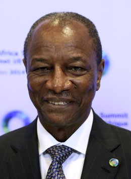 El presidente de Guinea, Alpha Condé 