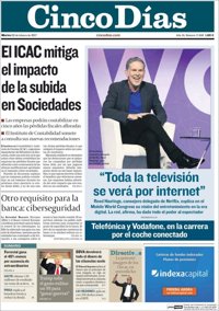 Las portadas de los periódicos económicos de hoy, martes 28 de febrero