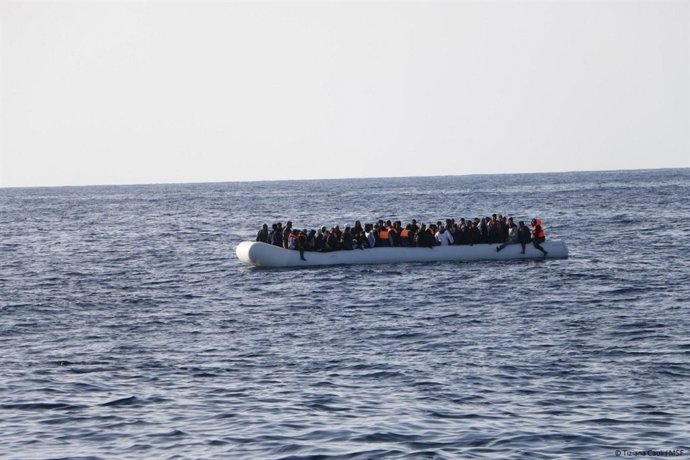 Rescat d'immigrants al Mediterrani