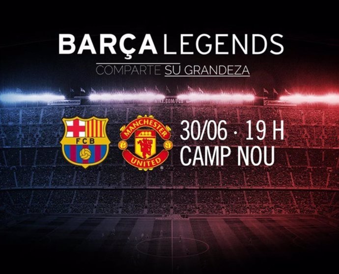 FC Barcelona y Manchester United legends