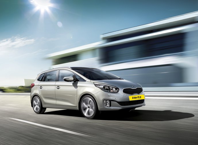 Kia Carens en la flota de Hertz