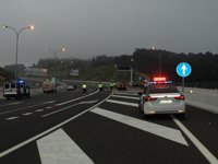 La Guardia Civil sanciona a 5 conductores en 9 pruebas realizadas para detectar consumo de droga en Gijón