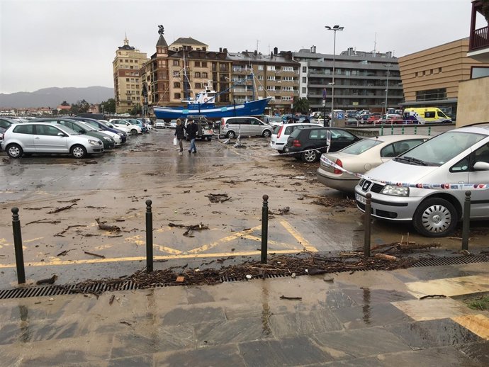 Aparcamiento de La Benta en Hondarribia