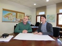 Una rotonda de acceso en Costitx mejorará la seguridad de la carretera Inca-Sineu