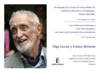 Guadalajara conmemora este jueves el centenario de José Luis Sampedro con una conferencia
