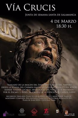 Cartel de Via Crucis