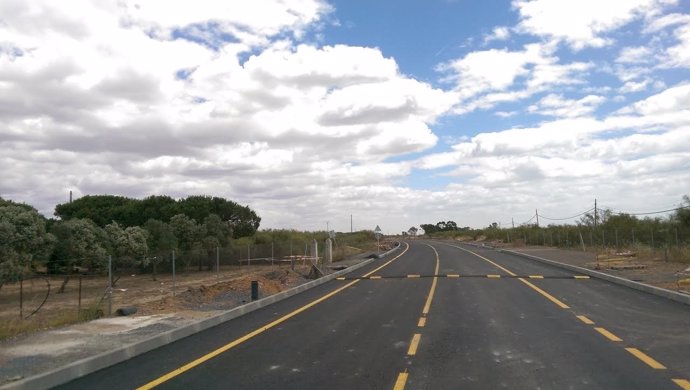 Reforma de la carretera de Punta del Moral en Huelva