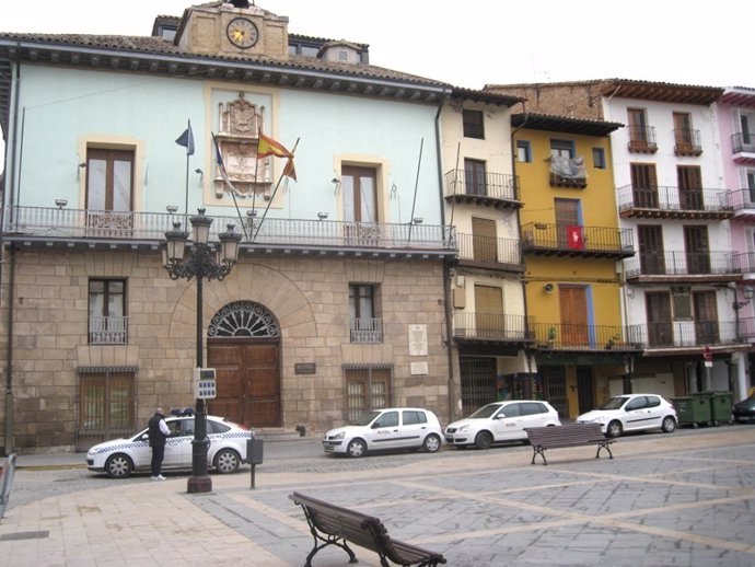 Plaza de España de Calatayud (Zaragoza)