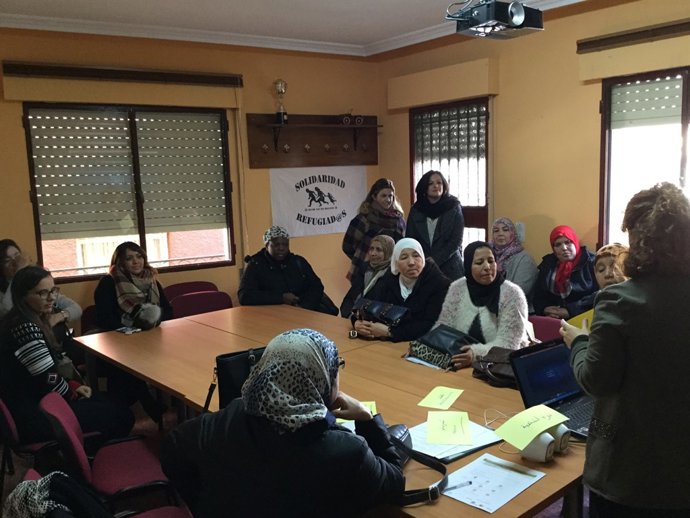 Taller del programa sobre dones immigrants de Jaén Acoge.