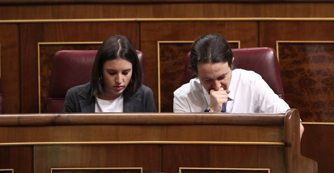 Irene Montero i Pablo Iglesias, de Podem