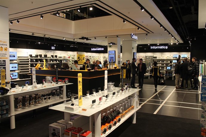 Botiga de Fnac al centre comercial Glòries de Barcelona
