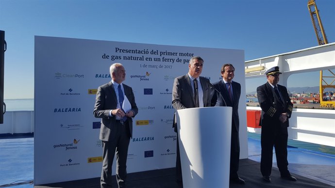 Daniel López (Gas Natural Fenosa), Adolfo Utor (Baleària), Sixte Cambra (Port)