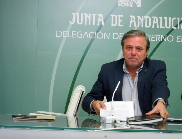 Juan Eugenio Ortega, en rueda de prensa.