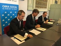 La Obra Social 'la Caixa' y el Ayuntamiento de Burgos colaborarán para frenar la pobreza hereditaria en la ciudad