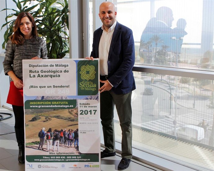 Presentación ruta geológica Axarquía Guadalhorce Guadalteba Bravo