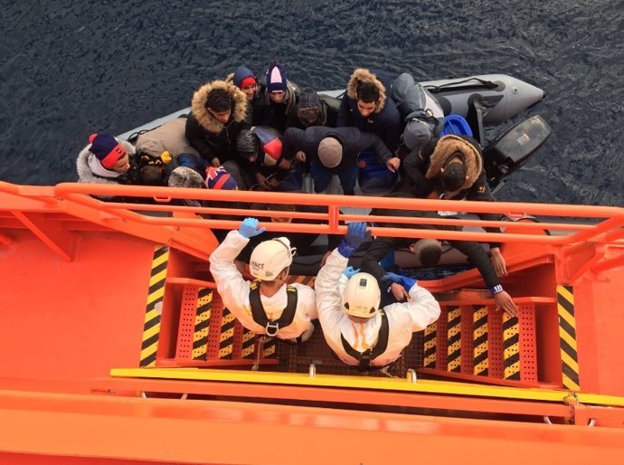 Rescate de una patera