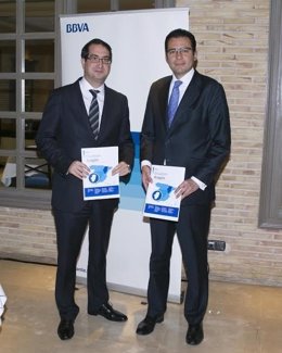 Director Territorial Norte BBVA, Peio Belausteguigoitia y Miguel Cardoso