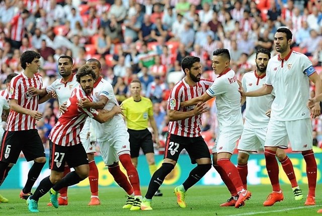 Sevilla y Athletic Club se miden en San Mamés