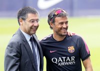 Bartomeu: "Luis Enrique ha sido un súper entrenador"