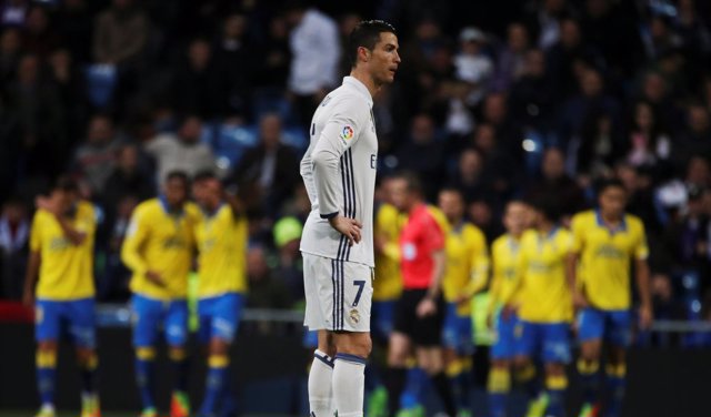 Cristiano Ronaldo tras empatar con Las Palmas