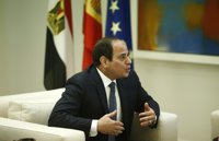 Al Sisi asegura que rechazó un plan para evacuar a la población civil del norte de la península del Sinaí