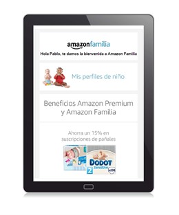 Amazon llança a Espanya el nou servei Amazon Família 