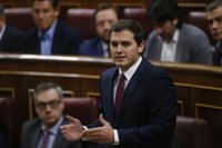 Rivera avisa de que si el presidente de Murcia no dimite no descarta ninguna alternativa