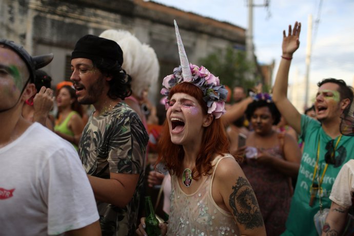 Block party Cordao de Prata Preta en Rio