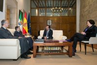 El Puerto de Huelva defiende las inversiones en el ferrocarril extremeño para lograr un "tráfico más fluido"