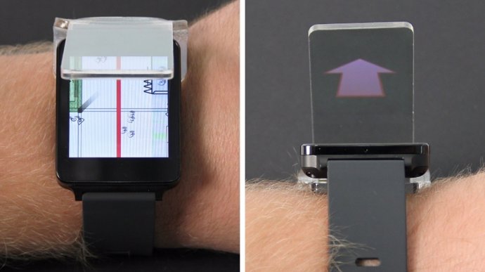 WatchThru, un 'smartwatch' de realidad virtual desarrollado por Google