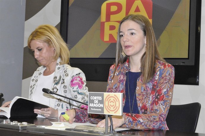 Rosa Santos y Lucía Guillén, del PAR