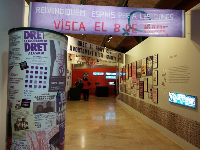 L'exposició 'Dones: ficcions i realitats' en el Museu d'Història de Catalunya