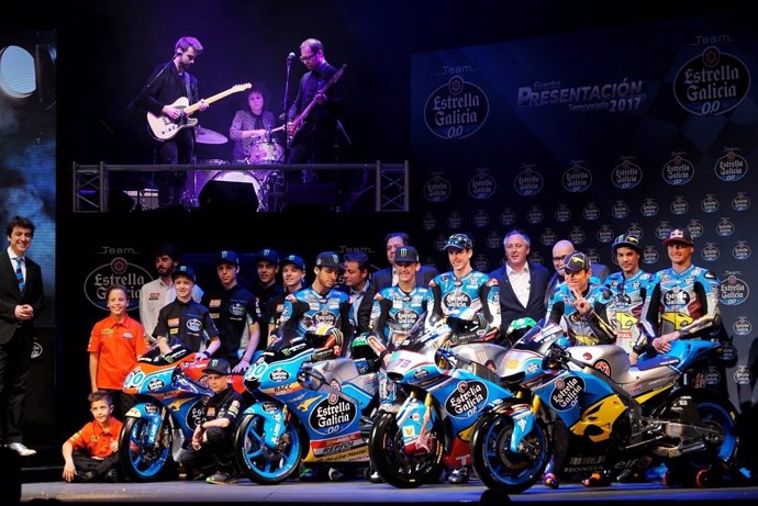 Los pilotos del Estrella Galicia 0,0-Monlau Repsol Technical School-Marc VDS 