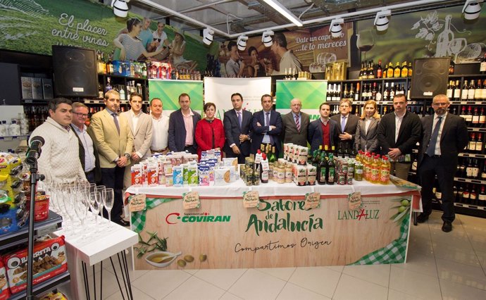 Campaña Sabores de Andalucía, en Covirán.