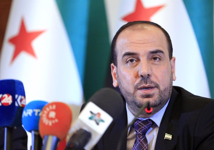 Jefe del Alto Comité de Negociaciones sirio, Nasr al Hariri