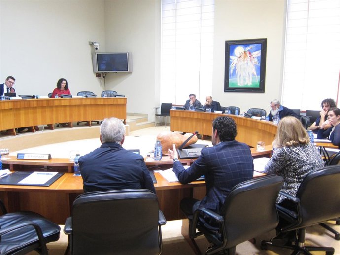 Comisión Agricultura en el Parlamento de Galicia.                           