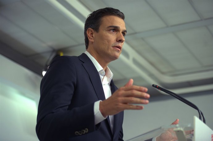 Pedro Sánchez a Ferraz