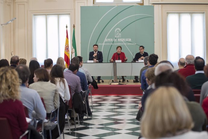 Sesión de la Junta sobre talleres de empleo en Granada