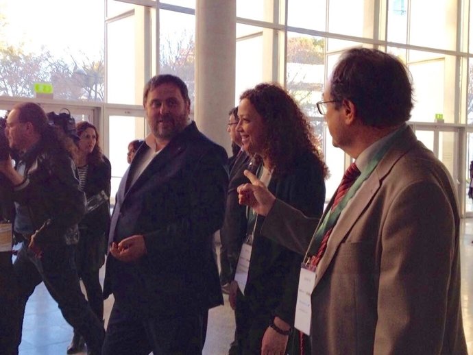 Los consellers de Hacienda de Cataluña, Comunitat Valenciana y Baleares