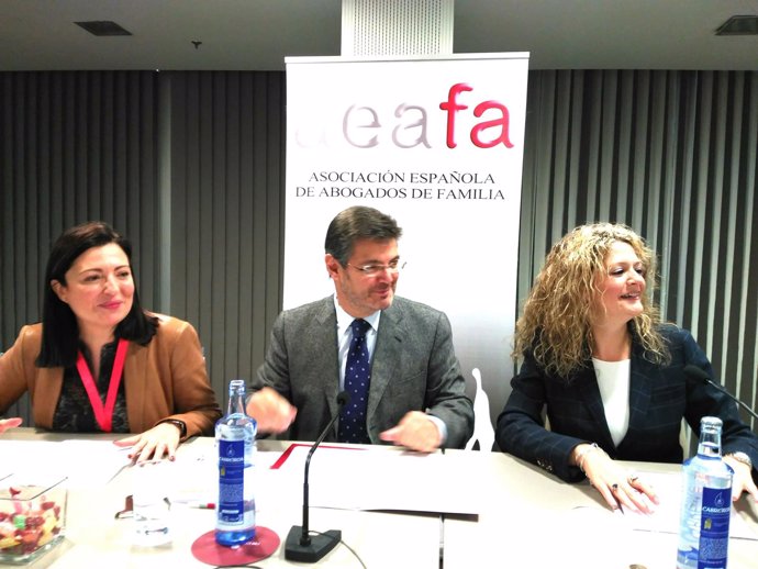 Catalá en el  Congreso de la Asociación Española de Abogados de Familia (AEAFA).