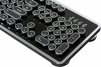 Este teclado retro permite tu simulando una máquina de escribir