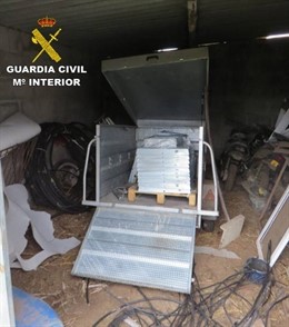 Remolque recuperado en O Rosal