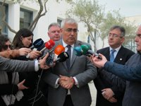 Ramírez de Arellano pide que los corredores del Mediterráneo y Atlántico tengan "su kilómetro cero en Algeciras"