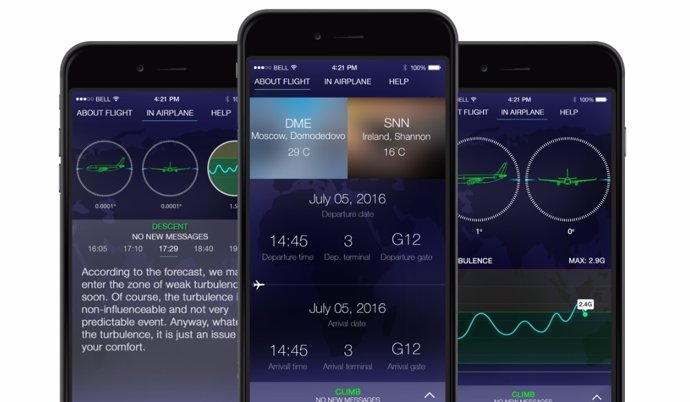 Skyguru, la app que te ayuda a afrontar la aerofobia