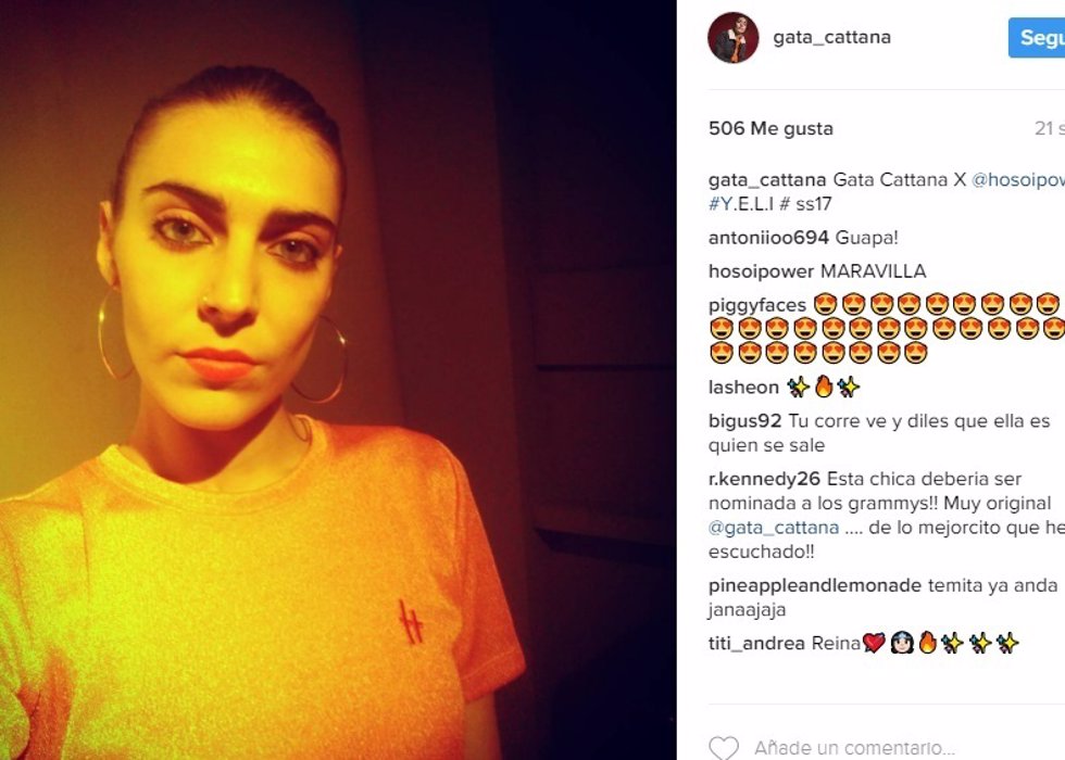 Ana Isabel García 'Gata Cattana'/ Instagram
