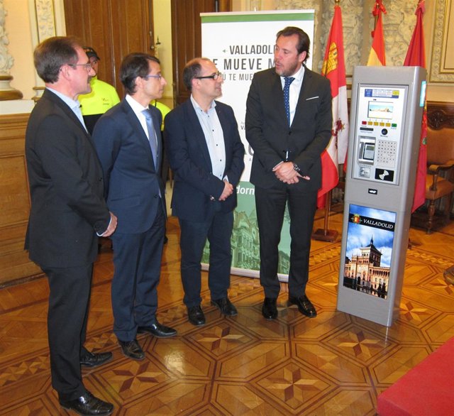 Presentación de las novedades del sistema de la ORA de Valladolid