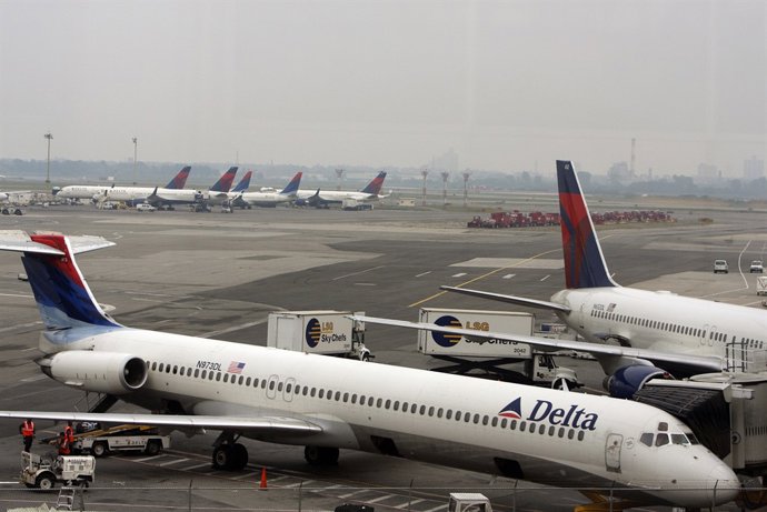 Delta en aeropuerto JFK 