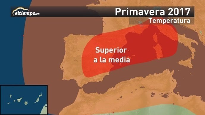 Temperatura primavera 