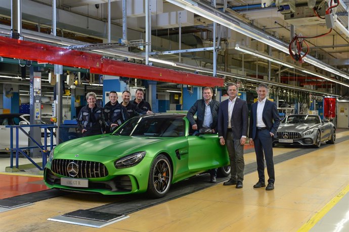 Producción del Mercedes-AMG GT en Sindelfingen (Alemania)
