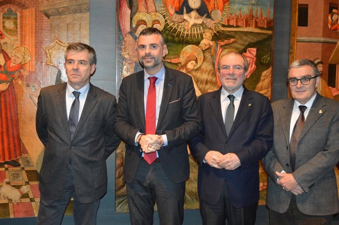 Josep Giralt, Santi Vila, Joan Reñé y Ángel Ros
